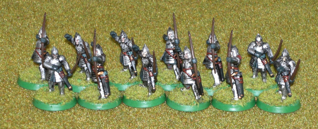 Krieger von Minas Tirith mit Pfeil und Bogen