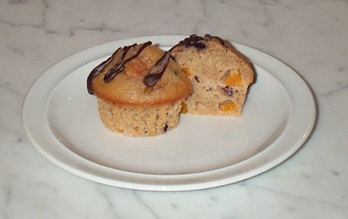 Aprikose-Heidelbeer-Muffins