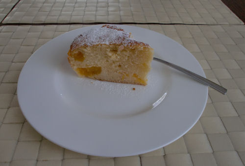 Buttermilchkuchen mit Mandarinen