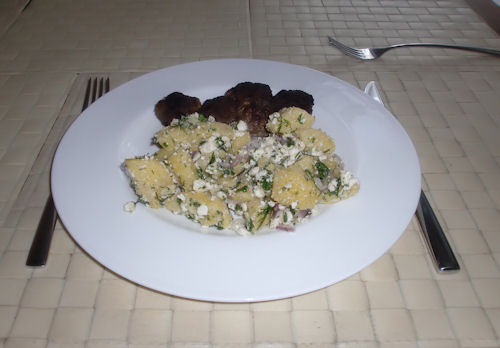 Griechischer Kartoffelsalat