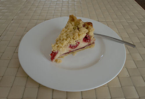 Himbeer-Streusel-Kuchen