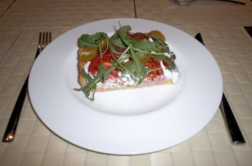 Tomaten-Rucola-Tarte